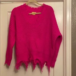 Hot Pink Sweater